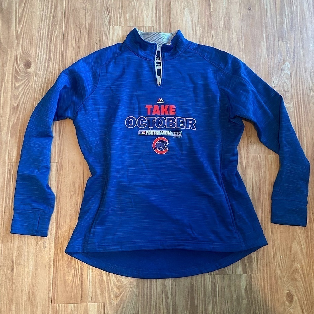 Women’s Chicago Cubs Take October Zip Up Postseason 2015